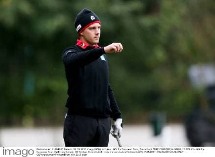 GOLF - European Tour, Tourschool EBREICHSDORF,AUSTRIA,25.SEP.15 - GOLF - European Tour Qualifying School, GC Schloss Ebreichsdorf. Image shows Lukas Nemecz (AUT). GEPAxpictures xPhilippxBrem