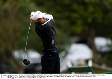 GOLF - European Tour, Tourschool EBREICHSDORF,AUSTRIA,25.SEP.15 - GOLF - European Tour Qualifying School, GC Schloss Ebreichsdorf. Image shows Juergen Maurer (AUT). GEPAxpictures xPhilippxBrem