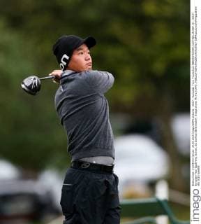 GOLF - European Tour, Tourschool EBREICHSDORF,AUSTRIA,25.SEP.15 - GOLF - European Tour Qualifying School, GC Schloss Ebreichsdorf. Image shows Mu Hu (CHN). GEPAxpictures xPhilippxBrem