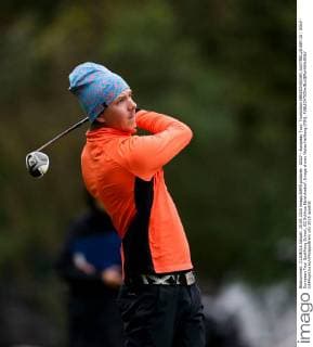 GOLF - European Tour, Tourschool EBREICHSDORF,AUSTRIA,25.SEP.15 - GOLF - European Tour Qualifying School, GC Schloss Ebreichsdorf. Image shows Niclas Hellberg (FIN). GEPAxpictures xPhilippxBrem