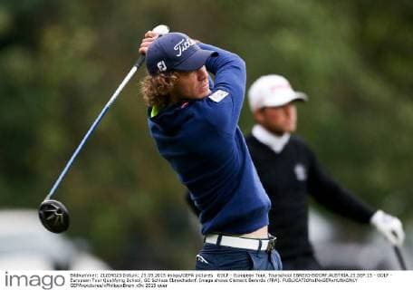 GOLF - European Tour, Tourschool EBREICHSDORF,AUSTRIA,25.SEP.15 - GOLF - European Tour Qualifying School, GC Schloss Ebreichsdorf. Image shows Clement Berardo (FRA). GEPAxpictures xPhilippxBrem