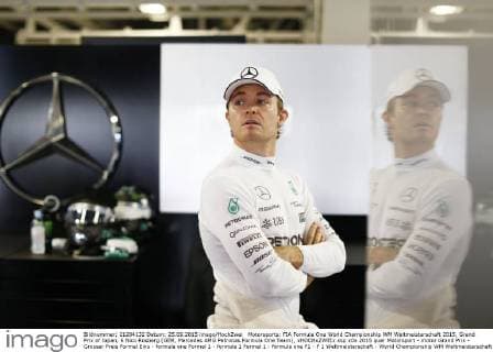 Motorsports: FIA Formula One World Championship WM Weltmeisterschaft 2015, Grand Prix of Japan, 6 Nico Rosberg (GER, Mercedes AMG Petronas Formula One Team), xHOCHxZWEIx