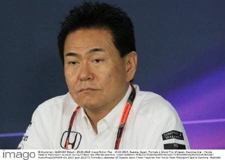 25.09.2015. Suzuka, Japan. Formula 1 Grand Prix of Japan. Yasuhisa Arai - Honda Head of Motorsport pictured during Fridays rain affected practice. xLeannexBoonx  ActionPlus11664004