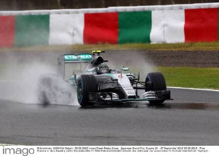 Japanese Grand Prix, Suzuka 24 - 27 September 2015 25.09.2015 - Free Practice 2, Nico Rosberg (GER) Mercedes AMG F1 W06 