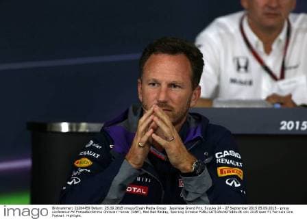 Japanese Grand Prix, Suzuka 24 - 27 September 2015 25.09.2015 - press conference PK Pressekonferenz Christian Horner (GBR), Red Bull Racing, Sporting Director 