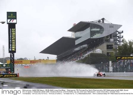 Motorsports: FIA Formula One World Championship WM Weltmeisterschaft 2015, Grand Prix of Japan, 5 Sebastian Vettel (GER, Scuderia Ferrari), xHOCHxZWEIx