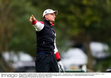 GOLF - European Tour, Tourschool EBREICHSDORF,AUSTRIA,25.SEP.15 - GOLF - European Tour Qualifying School, GC Schloss Ebreichsdorf. Image shows Leonhard Astl (AUT). GEPAxpictures xPhilippxBrem