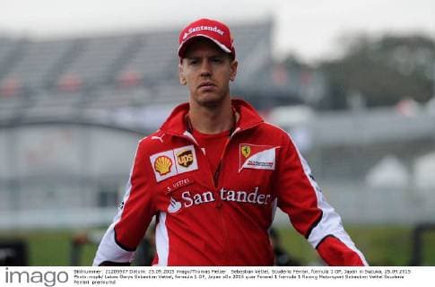 Sebastian Vettel, Scuderia Ferrari, formula 1 GP, Japan in Suzuka, 25.09.2015 Photo:mspb Lukas Gorys Sebastian Vettel, formula 1 GP, Japan