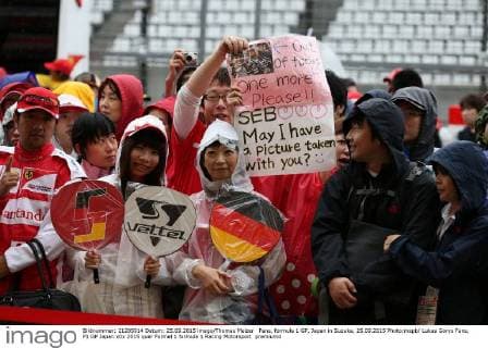 Fans, formula 1 GP, Japan in Suzuka, 25.09.2015 Photo:mspb Lukas Gorys Fans, F1 GP Japan