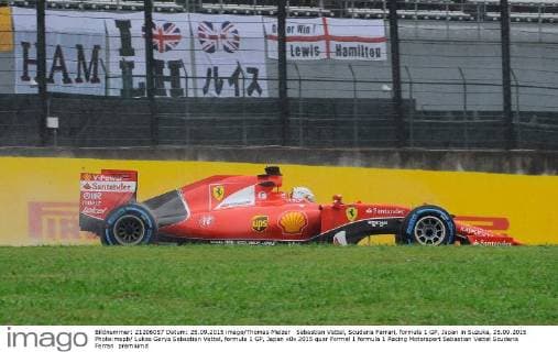 Sebastian Vettel, Scuderia Ferrari, formula 1 GP, Japan in Suzuka, 25.09.2015 Photo:mspb Lukas Gorys Sebastian Vettel, formula 1 GP, Japan