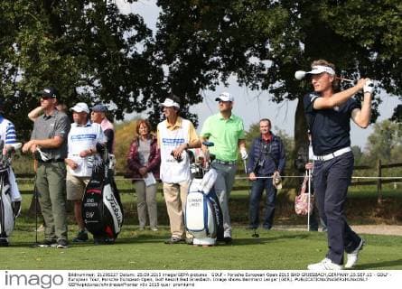 GOLF - Porsche European Open 2015 BAD GRIESBACH,GERMANY,25.SEP.15 - GOLF - European Tour, Porsche European Open, Golf Resort Bad Griesbach. Image shows Bernhard Langer (GER). GEPAxpictures xAndreasxPranter