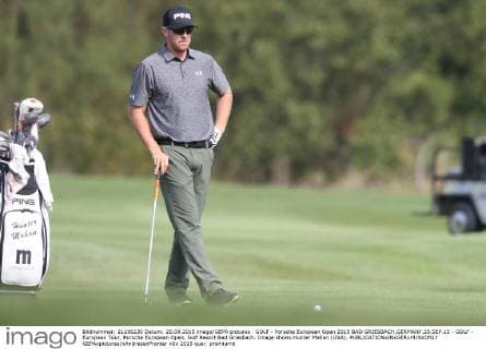 GOLF - Porsche European Open 2015 BAD GRIESBACH,GERMANY,25.SEP.15 - GOLF - European Tour, Porsche European Open, Golf Resort Bad Griesbach. Image shows Hunter Mahan (USA). GEPAxpictures xAndreasxPranter