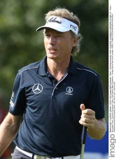 GOLF - Porsche European Open 2015 BAD GRIESBACH,GERMANY,25.SEP.15 - GOLF - European Tour, Porsche European Open, Golf Resort Bad Griesbach. Image shows Bernhard Langer (GER). GEPAxpictures xAndreasxPranter