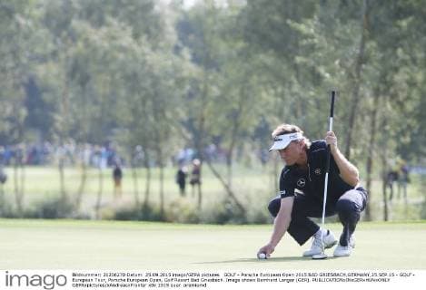 GOLF - Porsche European Open 2015 BAD GRIESBACH,GERMANY,25.SEP.15 - GOLF - European Tour, Porsche European Open, Golf Resort Bad Griesbach. Image shows Bernhard Langer (GER). GEPAxpictures xAndreasxPranter