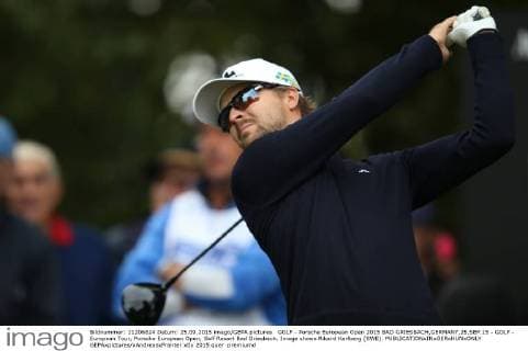 GOLF - Porsche European Open 2015 BAD GRIESBACH,GERMANY,25.SEP.15 - GOLF - European Tour, Porsche European Open, Golf Resort Bad Griesbach. Image shows Rikard Karlberg (SWE). GEPAxpictures xAndreasxPranter