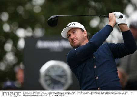 GOLF - Porsche European Open 2015 BAD GRIESBACH,GERMANY,25.SEP.15 - GOLF - European Tour, Porsche European Open, Golf Resort Bad Griesbach. Image shows Graeme Mcdowell (NIR). GEPAxpictures xAndreasxPranter