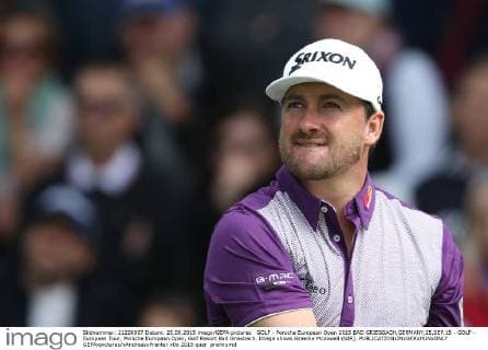GOLF - Porsche European Open 2015 BAD GRIESBACH,GERMANY,25.SEP.15 - GOLF - European Tour, Porsche European Open, Golf Resort Bad Griesbach. Image shows Graeme Mcdowell (NIR). GEPAxpictures xAndreasxPranter