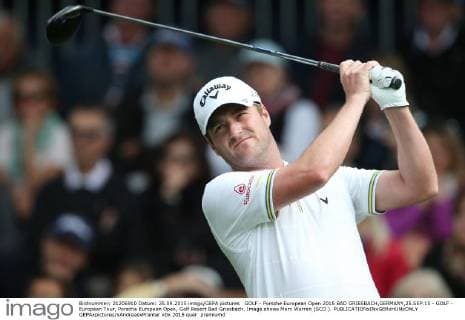 GOLF - Porsche European Open 2015 BAD GRIESBACH,GERMANY,25.SEP.15 - GOLF - European Tour, Porsche European Open, Golf Resort Bad Griesbach. Image shows Marc Warren (SCO ). GEPAxpictures xAndreasxPranter