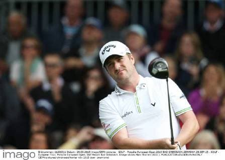 GOLF - Porsche European Open 2015 BAD GRIESBACH,GERMANY,25.SEP.15 - GOLF - European Tour, Porsche European Open, Golf Resort Bad Griesbach. Image shows Marc Warren (SCO ). GEPAxpictures xAndreasxPranter