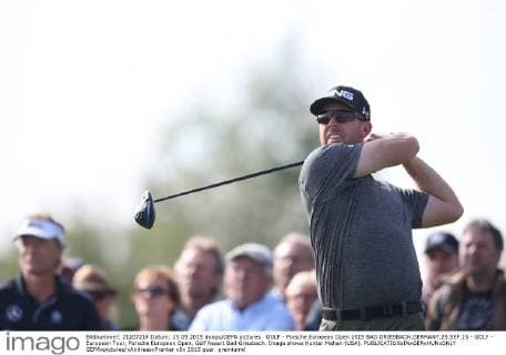 GOLF - Porsche European Open 2015 BAD GRIESBACH,GERMANY,25.SEP.15 - GOLF - European Tour, Porsche European Open, Golf Resort Bad Griesbach. Image shows Hunter Mahan (USA). GEPAxpictures xAndreasxPranter