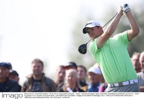 GOLF - Porsche European Open 2015 BAD GRIESBACH,GERMANY,25.SEP.15 - GOLF - European Tour, Porsche European Open, Golf Resort Bad Griesbach. Image shows Bernd Wiesberger (AUT). GEPAxpictures xAndreasxPranter