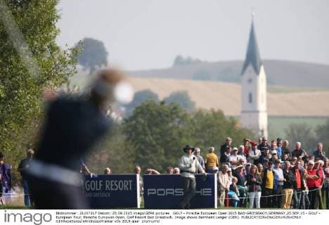 GOLF - Porsche European Open 2015 BAD GRIESBACH,GERMANY,25.SEP.15 - GOLF - European Tour, Porsche European Open, Golf Resort Bad Griesbach. Image shows Bernhard Langer (GER). GEPAxpictures xAndreasxPranter