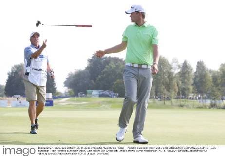GOLF - Porsche European Open 2015 BAD GRIESBACH,GERMANY,25.SEP.15 - GOLF - European Tour, Porsche European Open, Golf Resort Bad Griesbach. Image shows Bernd Wiesberger (AUT). GEPAxpictures xAndreasxPranter
