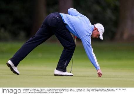 GOLF - European Tour, Tourschool EBREICHSDORF,AUSTRIA,25.SEP.15 - GOLF - European Tour Qualifying School, GC Schloss Ebreichsdorf. Image shows Juergen Maurer (AUT). GEPAxpictures xPhilippxBrem