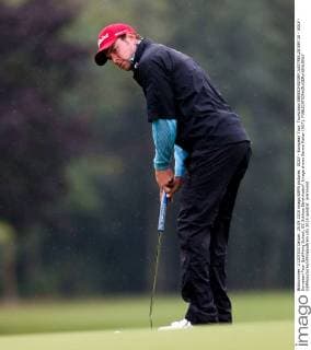 GOLF - European Tour, Tourschool EBREICHSDORF,AUSTRIA,25.SEP.15 - GOLF - European Tour Qualifying School, GC Schloss Ebreichsdorf. Image shows Bernie Reiter (AUT). GEPAxpictures xPhilippxBrem