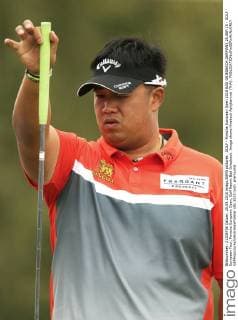 GOLF - Porsche European Open 2015 BAD GRIESBACH,GERMANY,25.SEP.15 - GOLF - European Tour, Porsche European Open, Golf Resort Bad Griesbach. Image shows Kiradech Aphjbarnrat (THA). GEPAxpictures xAndreasxPranter
