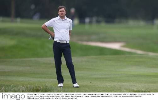 GOLF - Porsche European Open 2015 BAD GRIESBACH,GERMANY,25.SEP.15 - GOLF - European Tour, Porsche European Open, Golf Resort Bad Griesbach. Image shows Daniel Brooks (ENG). GEPAxpictures xAndreasxPranter
