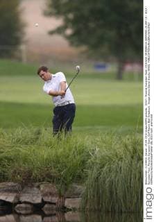 GOLF - Porsche European Open 2015 BAD GRIESBACH,GERMANY,25.SEP.15 - GOLF - European Tour, Porsche European Open, Golf Resort Bad Griesbach. Image shows Daniel Brooks (ENG). GEPAxpictures xAndreasxPranter