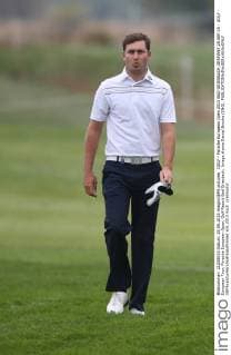 GOLF - Porsche European Open 2015 BAD GRIESBACH,GERMANY,25.SEP.15 - GOLF - European Tour, Porsche European Open, Golf Resort Bad Griesbach. Image shows Daniel Brooks (ENG). GEPAxpictures xAndreasxPranter