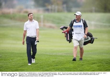 GOLF - Porsche European Open 2015 BAD GRIESBACH,GERMANY,25.SEP.15 - GOLF - European Tour, Porsche European Open, Golf Resort Bad Griesbach. Image shows Daniel Brooks (ENG). GEPAxpictures xAndreasxPranter