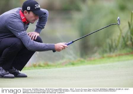 GOLF - Porsche European Open 2015 BAD GRIESBACH,GERMANY,25.SEP.15 - GOLF - European Tour, Porsche European Open, Golf Resort Bad Griesbach. Image shows Gary Stal (FRA). GEPAxpictures xAndreasxPranter