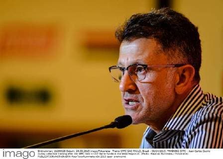 Treino SPFC SAO PAULO, Brazil - 09 24 2015: TRAINING SPFC - Juan Carlos Osorio during collective training after the SPFC held in CCT Barra Funda in the West Region of. (Photo: Mauricio Rummens FotoArena)  Maur?cioxRummens