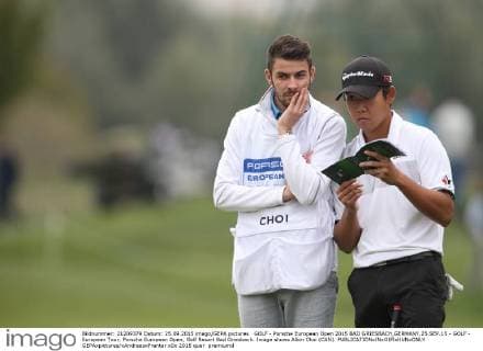 GOLF - Porsche European Open 2015 BAD GRIESBACH,GERMANY,25.SEP.15 - GOLF - European Tour, Porsche European Open, Golf Resort Bad Griesbach. Image shows Albin Choi (CAN). GEPAxpictures xAndreasxPranter