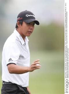 GOLF - Porsche European Open 2015 BAD GRIESBACH,GERMANY,25.SEP.15 - GOLF - European Tour, Porsche European Open, Golf Resort Bad Griesbach. Image shows Albin Choi (CAN). GEPAxpictures xAndreasxPranter