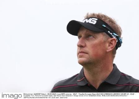 GOLF - Porsche European Open 2015 BAD GRIESBACH,GERMANY,25.SEP.15 - GOLF - European Tour, Porsche European Open, Golf Resort Bad Griesbach. Image shows Simon Wakefield (ENG). GEPAxpictures xAndreasxPranter
