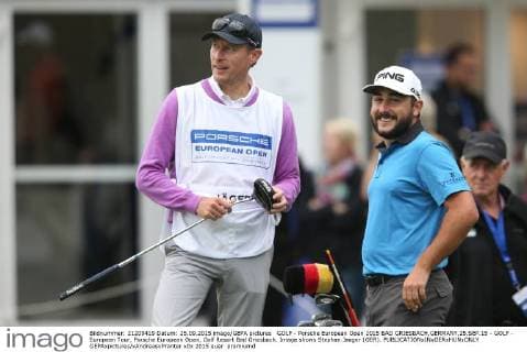 GOLF - Porsche European Open 2015 BAD GRIESBACH,GERMANY,25.SEP.15 - GOLF - European Tour, Porsche European Open, Golf Resort Bad Griesbach. Image shows Stephan Jaeger (GER). GEPAxpictures xAndreasxPranter
