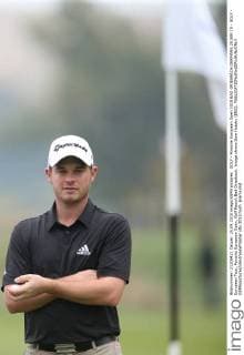 GOLF - Porsche European Open 2015 BAD GRIESBACH,GERMANY,25.SEP.15 - GOLF - European Tour, Porsche European Open, Golf Resort Bad Griesbach. Image shows Sam Hutsby (ENG). GEPAxpictures xAndreasxPranter