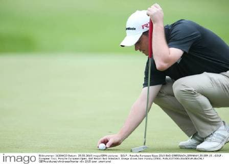 GOLF - Porsche European Open 2015 BAD GRIESBACH,GERMANY,25.SEP.15 - GOLF - European Tour, Porsche European Open, Golf Resort Bad Griesbach. Image shows Sam Hutsby (ENG). GEPAxpictures xAndreasxPranter