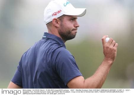 GOLF - Porsche European Open 2015 BAD GRIESBACH,GERMANY,25.SEP.15 - GOLF - European Tour, Porsche European Open, Golf Resort Bad Griesbach. Image shows Bernd Ritthammer (GER). GEPAxpictures xAndreasxPranter