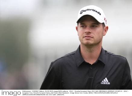 GOLF - Porsche European Open 2015 BAD GRIESBACH,GERMANY,25.SEP.15 - GOLF - European Tour, Porsche European Open, Golf Resort Bad Griesbach. Image shows Sam Hutsby (ENG). GEPAxpictures xAndreasxPranter