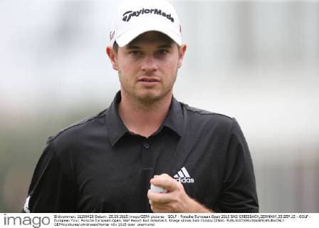 GOLF - Porsche European Open 2015 BAD GRIESBACH,GERMANY,25.SEP.15 - GOLF - European Tour, Porsche European Open, Golf Resort Bad Griesbach. Image shows Sam Hutsby (ENG). GEPAxpictures xAndreasxPranter