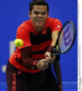 tennis. St. Petersburg Open 2015. Sibur Arena. Tommy ROBREDO (ESP)-Milos RAONIC (CAN).
