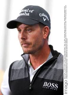 Sept. 25, 2015 - Atlanta, Georgia, United States - Henrik Stenson speaks to the media after the second round of the TOUR Championship by Coca-Cola at East Lake Golf Club. PGA Golf Herren 2015 - TOUR Championship - Round 2 - ZUMAw109