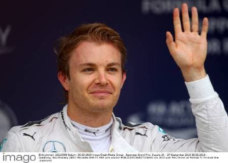 Japanese Grand Prix, Suzuka 24 - 27 September 2015 26.09.2015 - Qualifying, Nico Rosberg (GER) Mercedes AMG F1 W06 pole position 