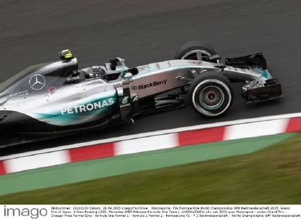 Motorsports: FIA Formula One World Championship WM Weltmeisterschaft 2015, Grand Prix of Japan, 6 Nico Rosberg (GER, Mercedes AMG Petronas Formula One Team), xHOCHxZWEIx