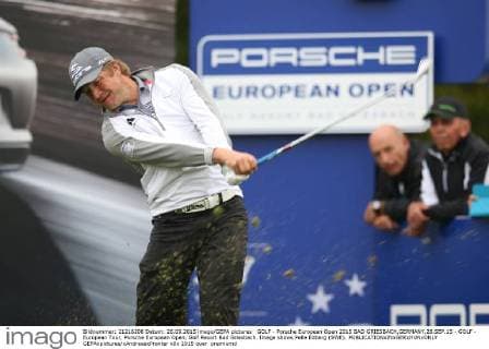 GOLF - Porsche European Open 2015 BAD GRIESBACH,GERMANY,26.SEP.15 - GOLF - European Tour, Porsche European Open, Golf Resort Bad Griesbach. Image shows Pelle Edberg (SWE). GEPAxpictures xAndreasxPranter